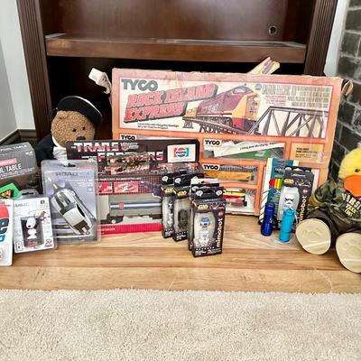 Little Boys Toys! So fun! Antique train, bears and more! Look thru all the photos!