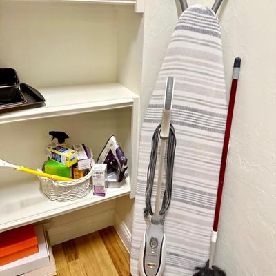 Cleaning Supplies, Iron, Ironing board and more!