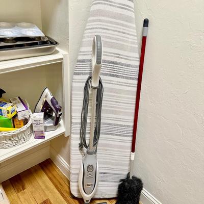 Cleaning Supplies, Iron, Ironing board and more!