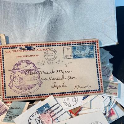 Vintage Stamp Collection
