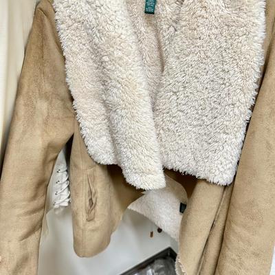 Ralph Lauren Sherpa Jacket Size Small Great Condition