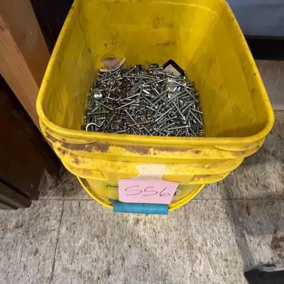 S56 Bucket of Hardware