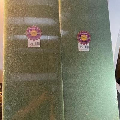 Silk and Natural Styrofoam Sheets