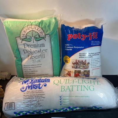 Poly-Fil and Batting