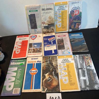 Vintage Map Lot