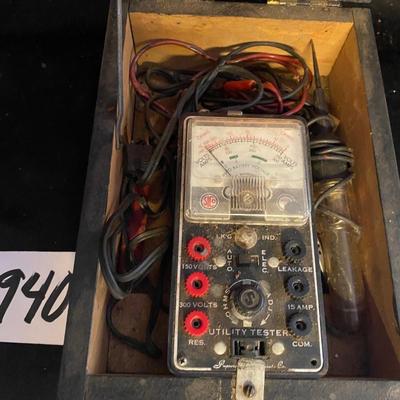 Vintage Utility Tester