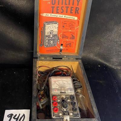 Vintage Utility Tester