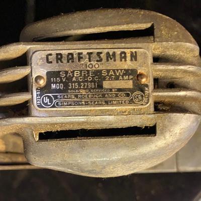 Vintage Craftsman Sabre Saw