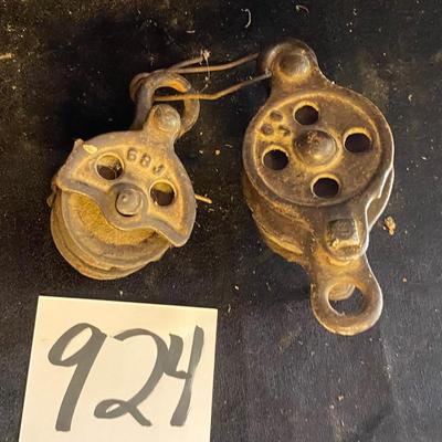 Vintage Pulleys