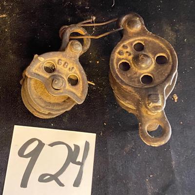 Vintage Pulleys