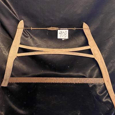 Vintage Buck Bow Hand Cross Saw