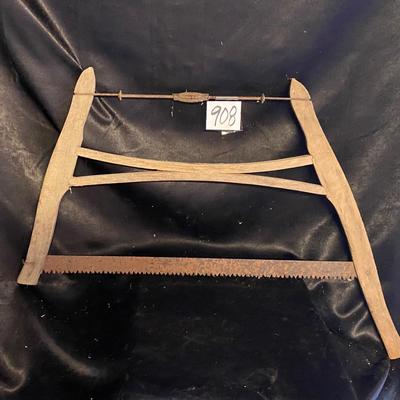 Vintage Buck Bow Hand Cross Saw