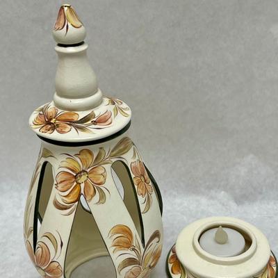 Porcelain Lantern by Louise Lysne