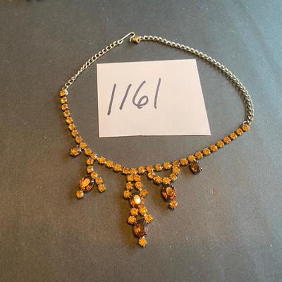 Vintage Rhinestone Necklace