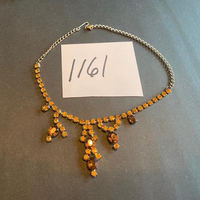 Vintage Rhinestone Necklace