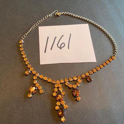 Vintage Rhinestone Necklace