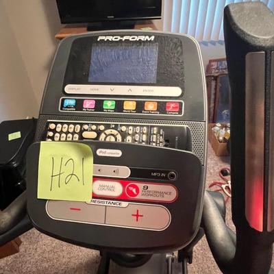 H21 exercise machine