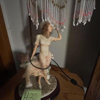 H20 cowgirl lamp