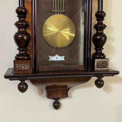 Chiming Wood Wall Clock ~ *Read Details