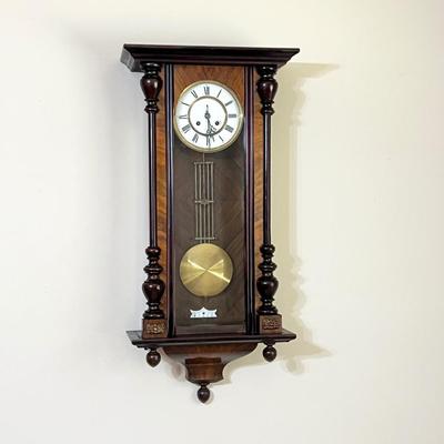 Chiming Wood Wall Clock ~ *Read Details
