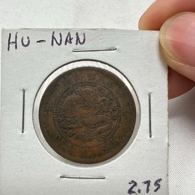Chinese Coin HU-NAN 10 Cash