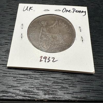 UK One Penny 1932