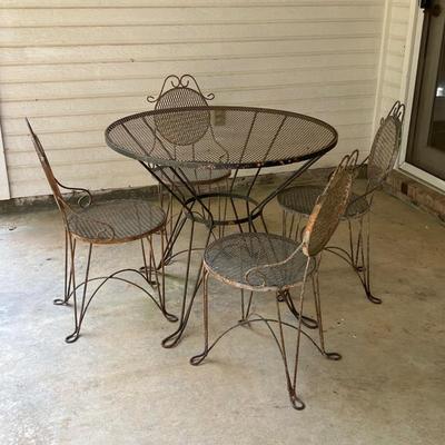 Five (5) Piece Iron Patio Set ~ *Read Details