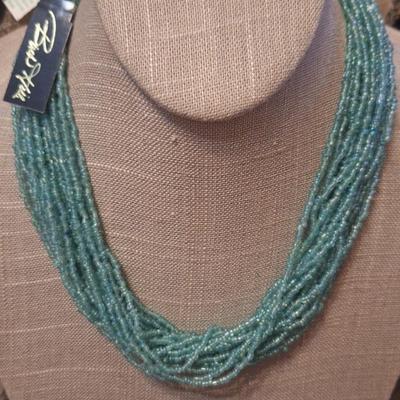 Birch hill multi-strand seed beads