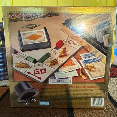Monopoly 60th Anniversary Edition 1935-1995 Sealed / NOS