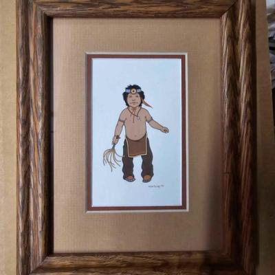 "Littliest Chief" by Valjean McCarty Hessing