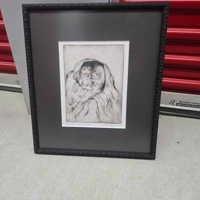 "Shawl for Two" by Gene Kloss