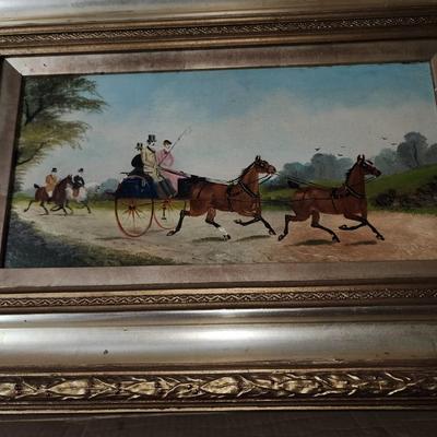 Four Horses (our title) by Philip H Rideout