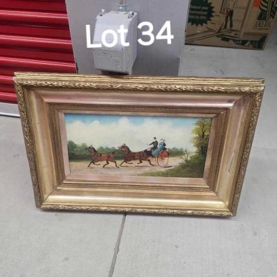 Carriage Ride. (Our title) by Phillip H Rideout