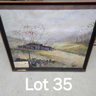 Untitled Oil painting by John Bell