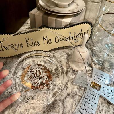 Items for a 50th Anniversary Party