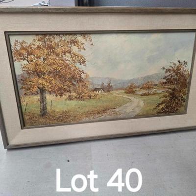 "Fall in Arkansas River Valley" by Beverly Kiefer