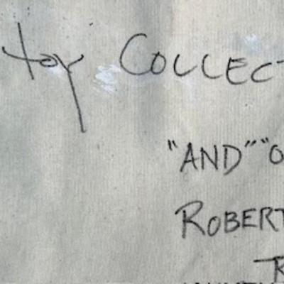 Robert Irving Signed Abstract on Canvas