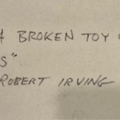 Robert Irving Abstract on Canvas