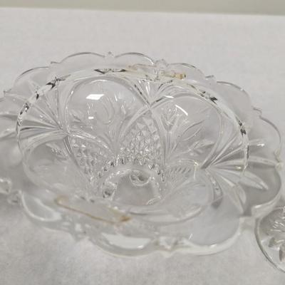 Crystal/Glass Decor Mini Lamp Toothpick Holder Candy Dishes