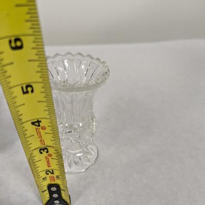 Crystal/Glass Decor Mini Lamp Toothpick Holder Candy Dishes
