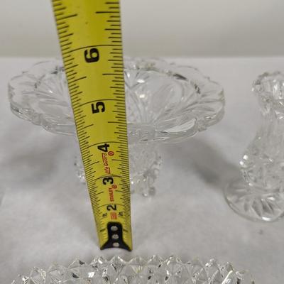 Crystal/Glass Decor Mini Lamp Toothpick Holder Candy Dishes