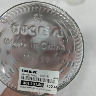 Heart Flower Vase & IKEA Emma Dafnas Design Clear Glass Hobnail Flower Vases