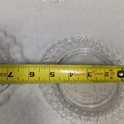 Crystal Candy Dish Plates & Cup