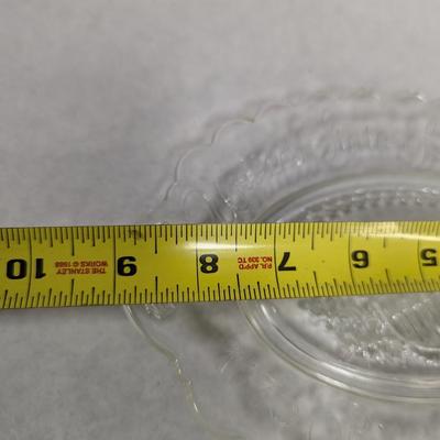 Crystal Candy Dish Plates & Cup