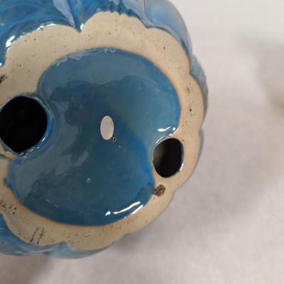 "Be Joyful" Ceramic Sentiment Pumpkin & Ceramic Orange