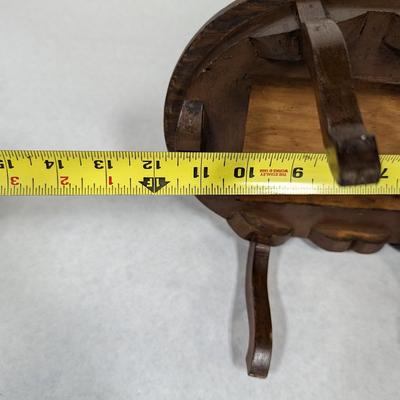 Decorative Floral Stool