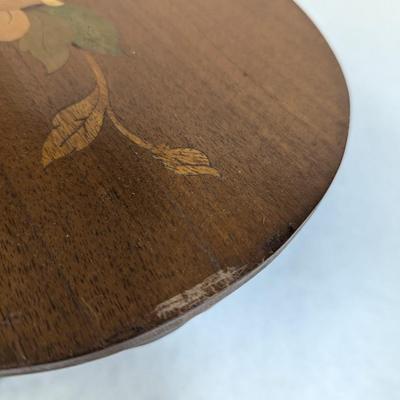 Decorative Floral Stool