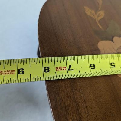 Decorative Floral Stool