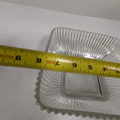Vintage Crystal Glass Candy Dishes