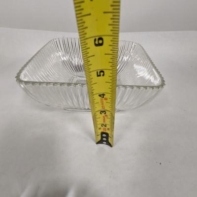 Vintage Crystal Glass Candy Dishes